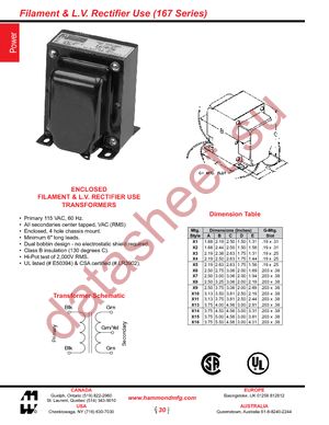 167S5 datasheet  