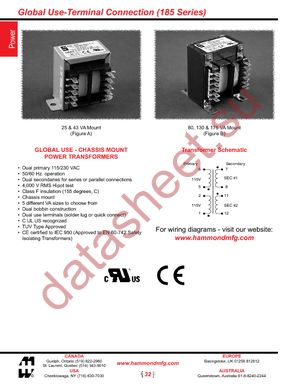 185C16 datasheet  