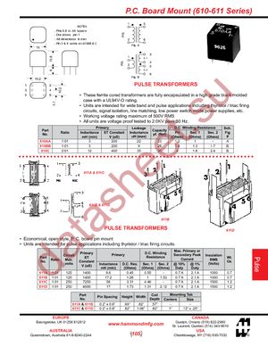 610AA datasheet  