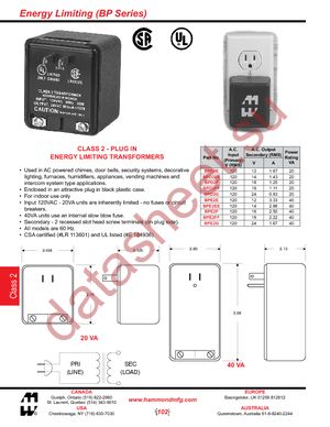 BPD2G datasheet  