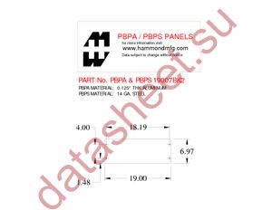 PBPA19007GY2 datasheet  