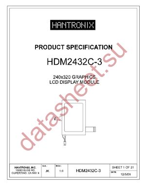 HDM2432C-3 datasheet  