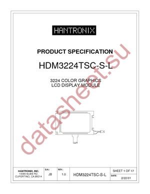 HDM3224TSC-S-L datasheet  