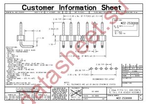 M22-2530805 datasheet  