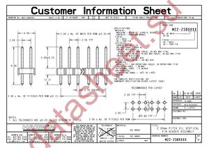 M22-2580805 datasheet  