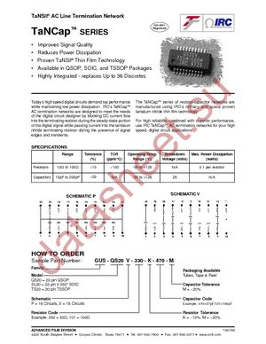 QS8B-01-1003-JTR datasheet  