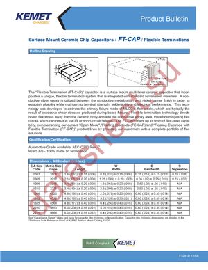 C0603X102K5RACTU datasheet  