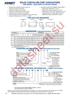 CWR11FH685JB datasheet  