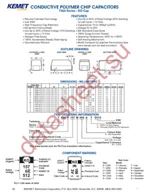 T520V476M016ATE070 datasheet  