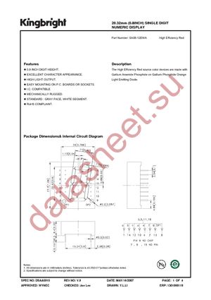 SA08-12EWA datasheet  