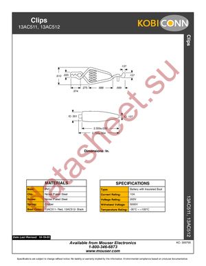 13AC511 datasheet  