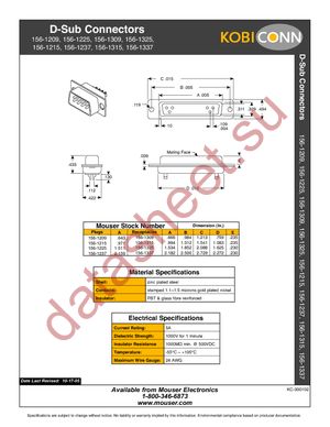 156-1215 datasheet  