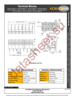 158-P03142RPU-E datasheet  