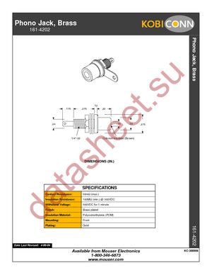 161-4202 datasheet  