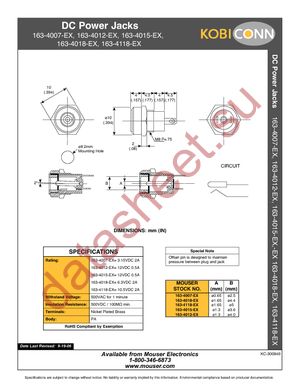 163-4007-EX datasheet  