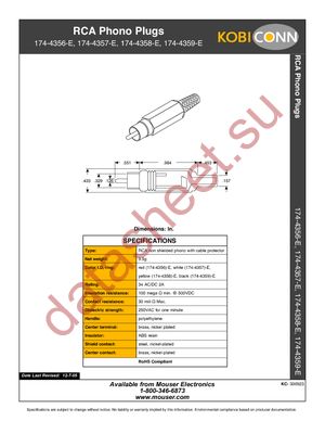 174-4357-E datasheet  