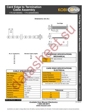 175-32100018G datasheet  