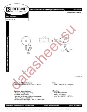 254-152-ROX datasheet  