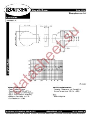 254-EMB94-RO datasheet  