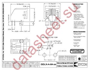 GDLX-A-64-50 datasheet  