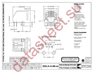 GDLX-A-66-50 datasheet  