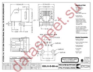 GDLX-S-66 datasheet  