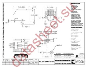 GDLX-SMT-N-64-50 datasheet  
