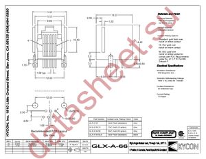 GLX-A-66-50 datasheet  