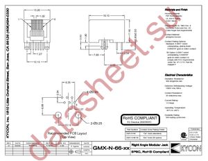 GMX-N-66-50 datasheet  