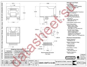 GMX-SMT2-S-88-50 datasheet  