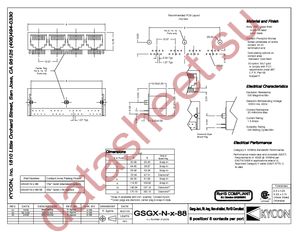 GSGX-N-2-88-50 datasheet  