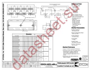 GSGX-NS2-288-368 datasheet  