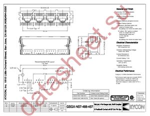 GSGX-NS7-488-457 datasheet  