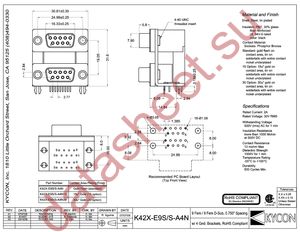 K42X-E9S/S-A4N datasheet  