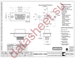 K86X-ED-15S datasheet  