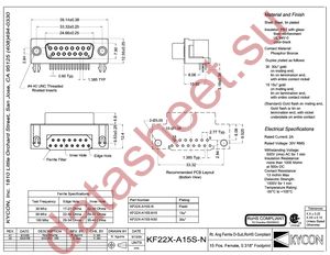KF22X-A15S-N datasheet  