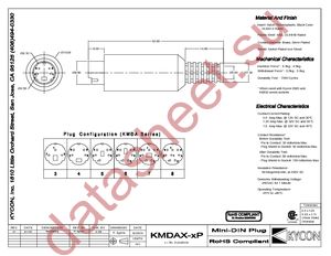KMDAX-3P datasheet  