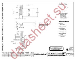 KUSBX-SMT-AP datasheet  