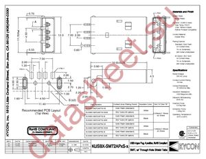 KUSBX-SMT2AP1S-W30 datasheet  