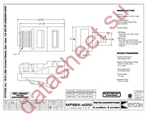 MP88X-1000 datasheet  