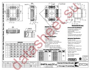 SMPX-20LCC-N-TR datasheet  