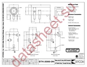 STX-2000-3N datasheet  