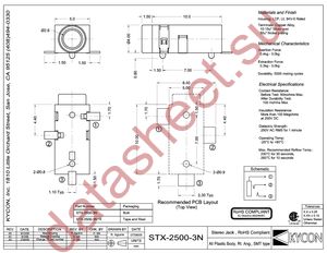 STX-2500-3N datasheet  