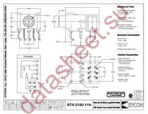 STX-3100-11N datasheet  
