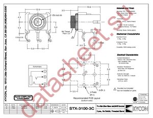 STX-3100-3C datasheet  