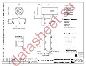 STX-3120-3B-701C datasheet  