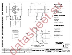 STX-3120-5B-284C datasheet  