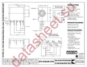STX-3150-5N-701C datasheet  