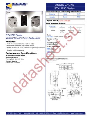 STX-3790-5N-284C datasheet  