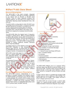 WP200400S-01 datasheet  